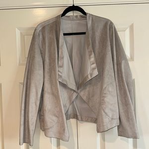 Teagan Reversible faux Leather/Suede Jacket